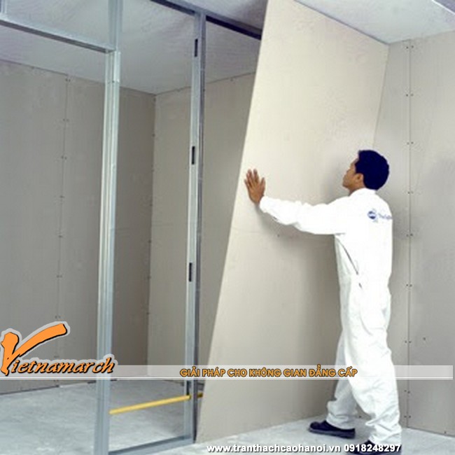 tư vấn bảo quản và vệ sinh vách thạch cao