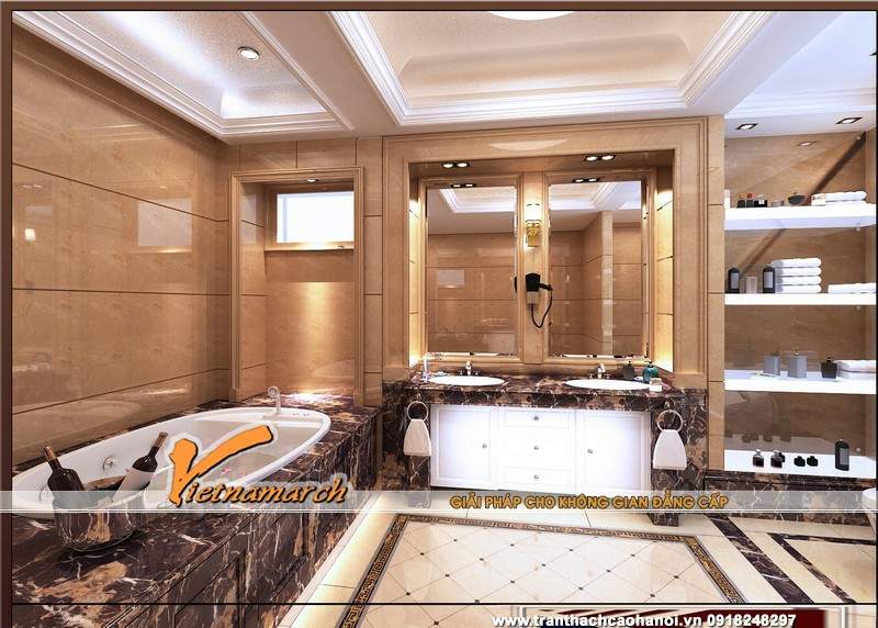  Trần thạch cao cổ điển nhà anh Kiên thành phố Vinh, Nghệ An 14