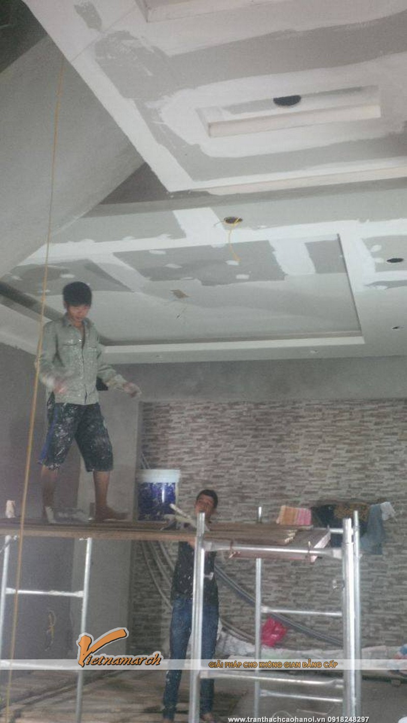 Đơn vị thi công trần thạch cao uy tín, chất lượng
