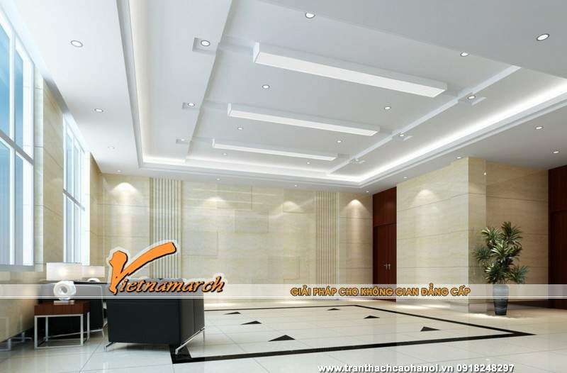 Trần nhà thạch cao đẹp và an toàn