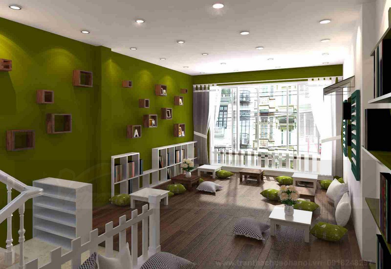 5+mẫu trần thạch cao quán cafe đẹp hiện đại (mà đơn giản)2018