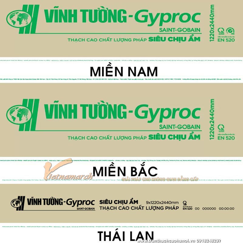 nhan dien tam thach cao sieu chiu am vinh tuong gyproc