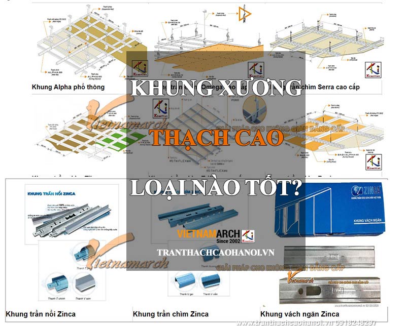 khung xuong thach cao loai nao tot nhat hien nay