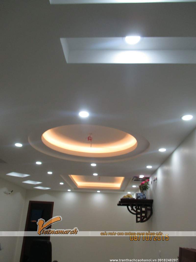 Làm trần thạch cao văn phòng tại KĐT Linh Đàm 02