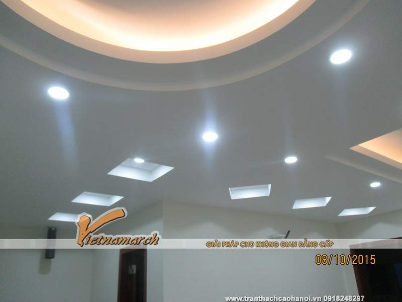 Làm trần thạch cao văn phòng tại KĐT Linh Đàm 05