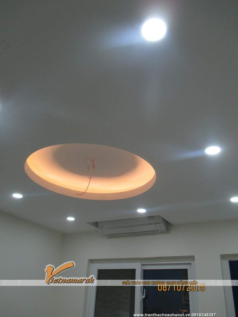 Làm trần thạch cao văn phòng tại KĐT Linh Đàm 07