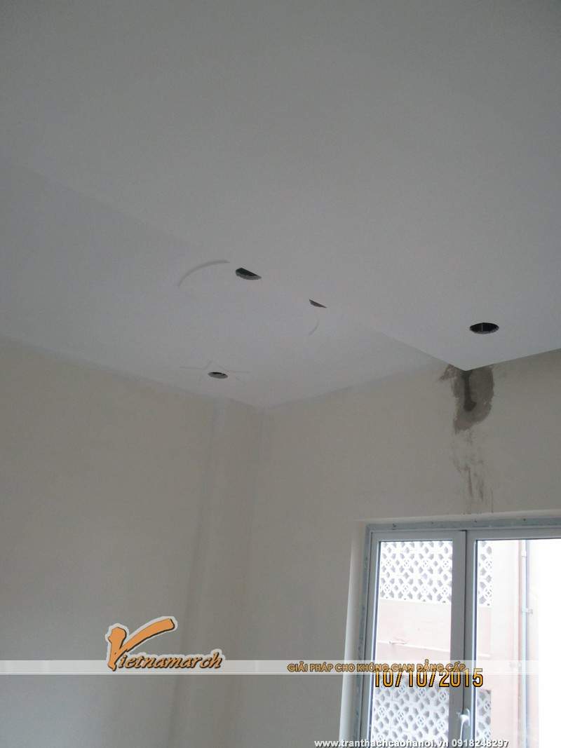 Thi công trần thạch cao cho nhà anh Việt tại Vũ Hữu - Thanh Xuân 04