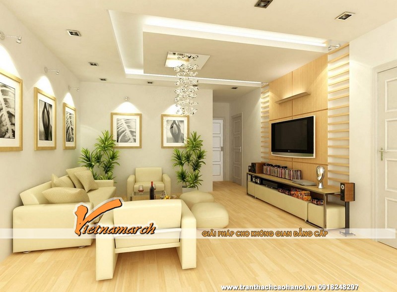 mau tran thạch cao nhà ống đẹp dành cho bạn