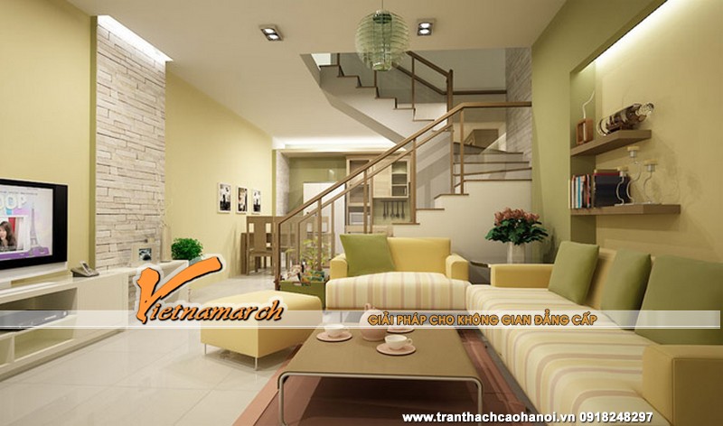 mau tran thạch cao nhà ống đẹp dành cho bạn