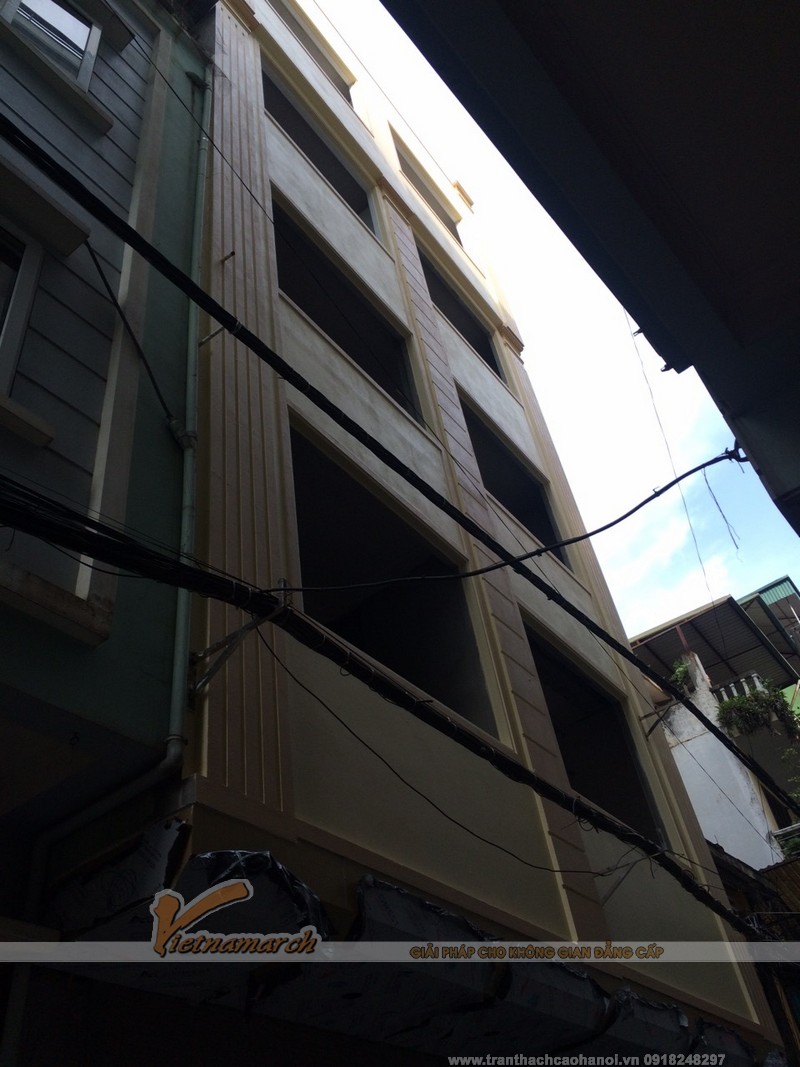 khảo sát công trình nhà anh Hà - Thái Thịnh - Hà Nội