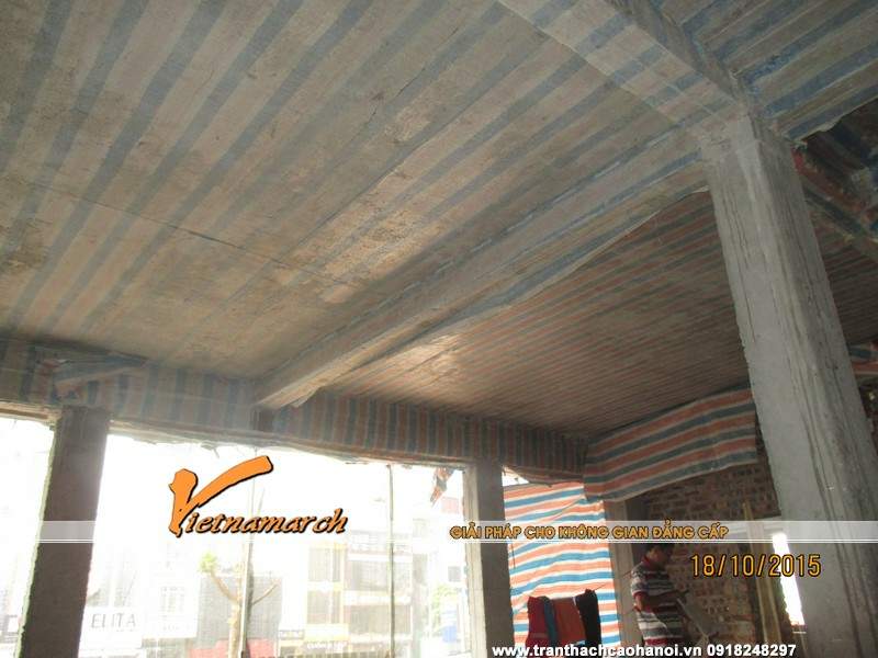 Khảo sát thi công trần thạch cao anh Chuẩn 175 Ô Chợ Dừa 01