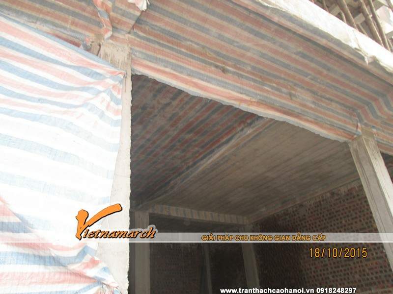 Khảo sát thi công trần thạch cao anh Chuẩn 175 Ô Chợ Dừa 03