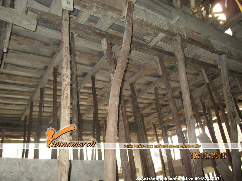 Khảo sát thi công trần thạch cao anh Chuẩn 175 Ô Chợ Dừa 09