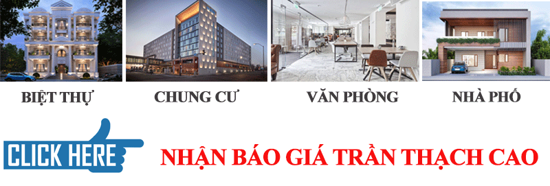 Báo giá thi công trần thạch cao