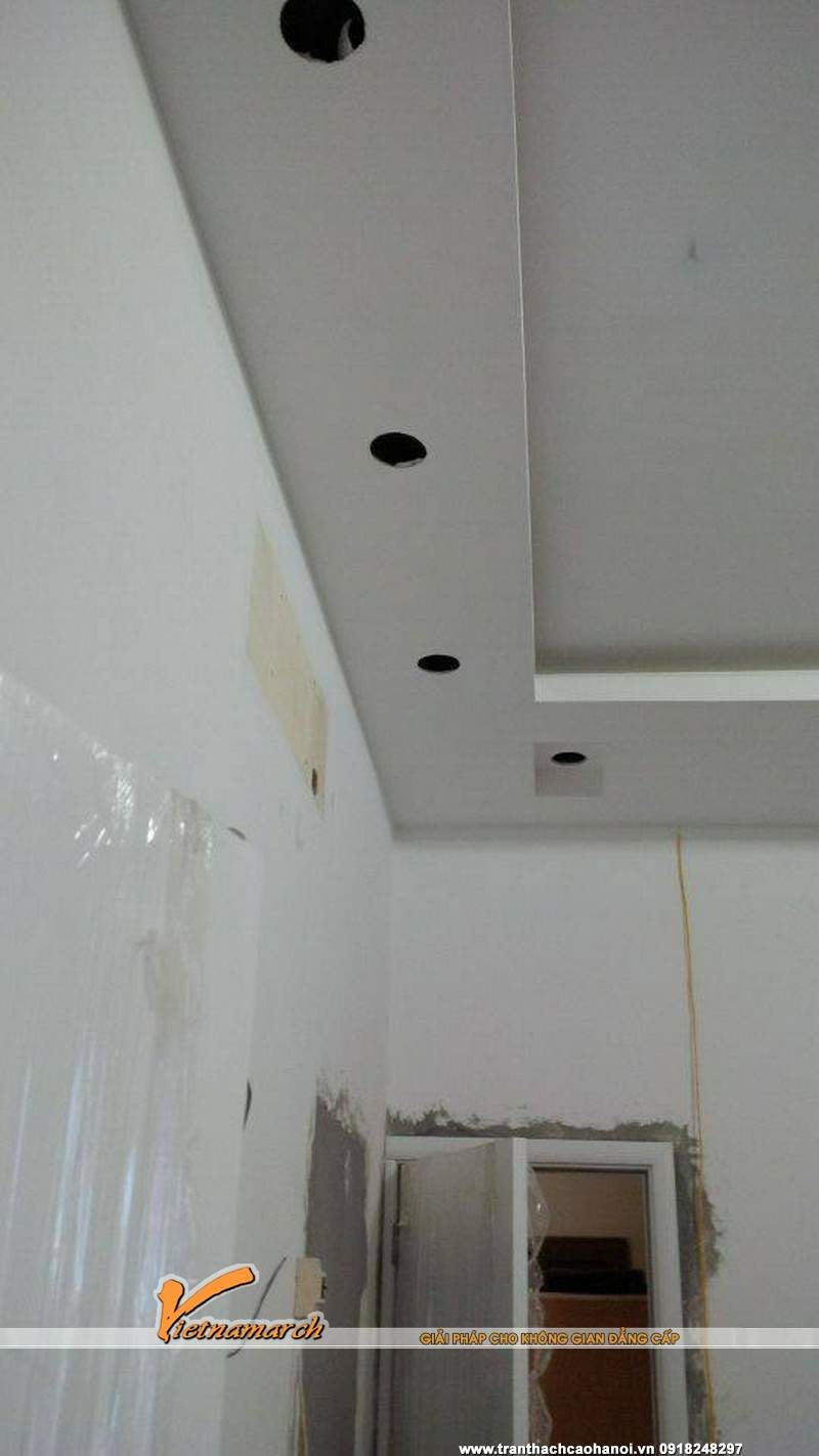 Phần sơn bả hoàn thiện