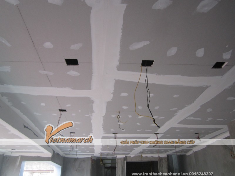 Xử lý mối lối trần thạch cao