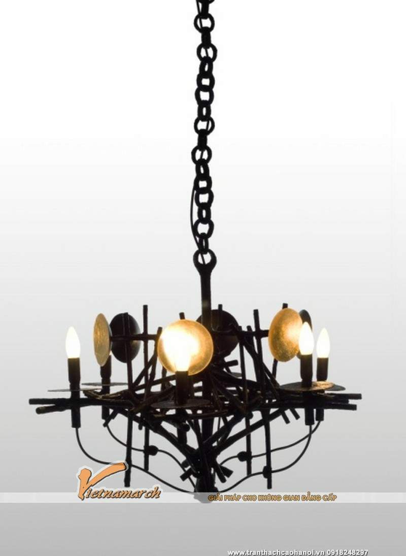 Mẫu đèn thả độc đáo cho phòng bếp thêm xinh 01