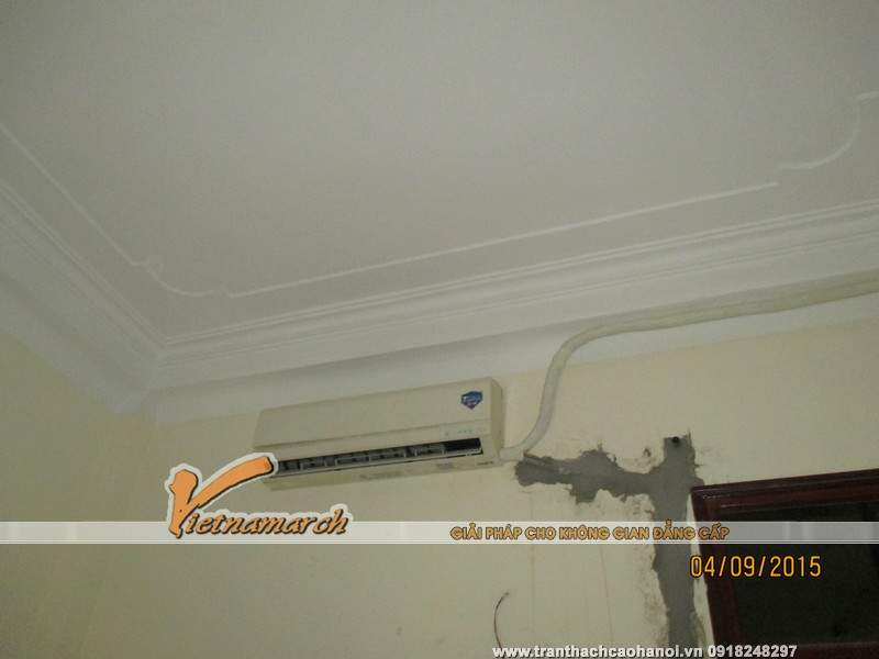 Làm trần thạch cao cho nhà anh Thủy số 3 ngõ 54 Vũ Trọng Phụng 06