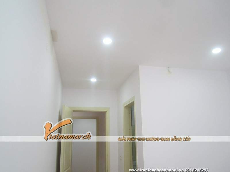 Hoàn thiện trần và hệ thống đèn chiếu sáng cho phòng ngủ