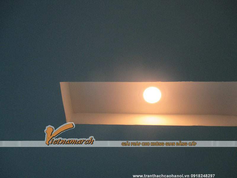 Hoàn thiện trần thạch cao nhà chị Yến 61 Tô Hiến Thành 05