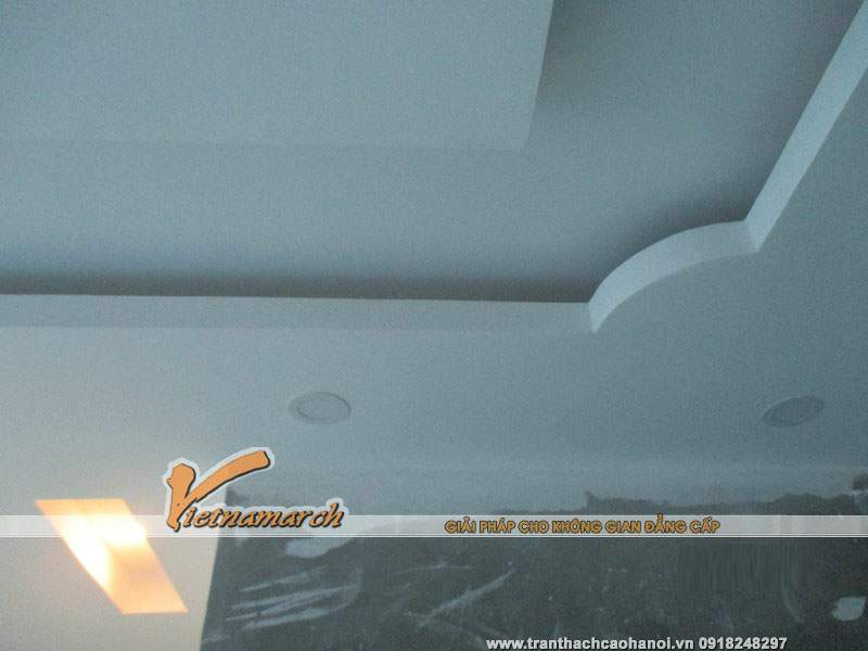 Hoàn thiện trần thạch cao nhà chị Yến 61 Tô Hiến Thành 07
