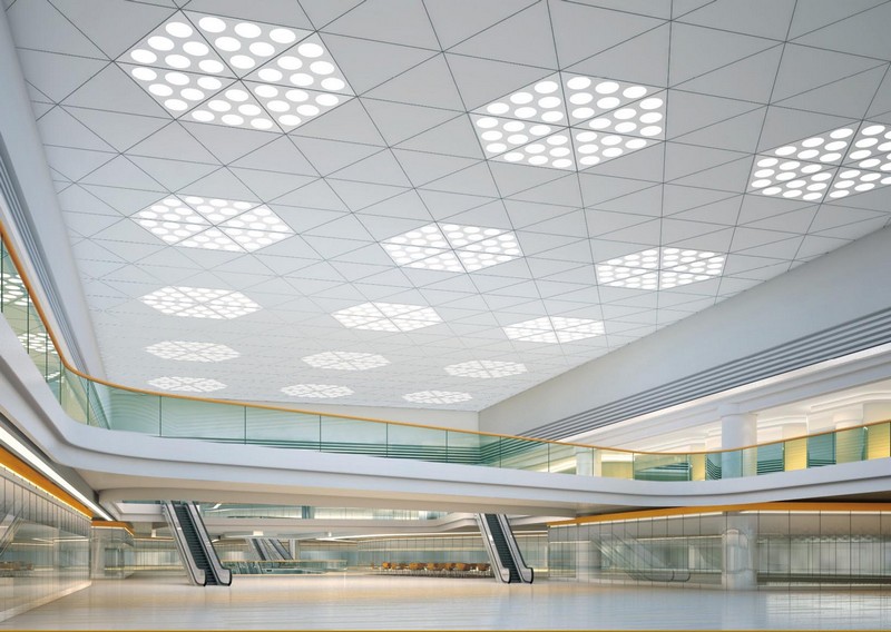 Tấm trần sợi khoáng trần nhôm Amstrong