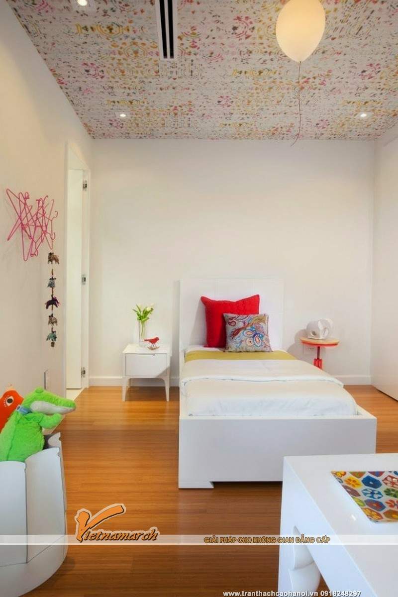 Tư vấn thiết kế phòng trẻ em cực cool với trần thạch cao 04
