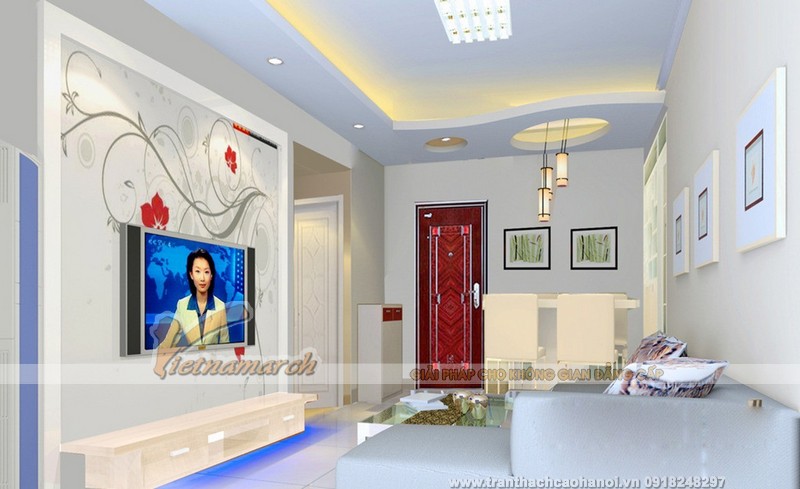 Mẫu trần thạch cao chống cháy hiệu quả cho các gia đình-01