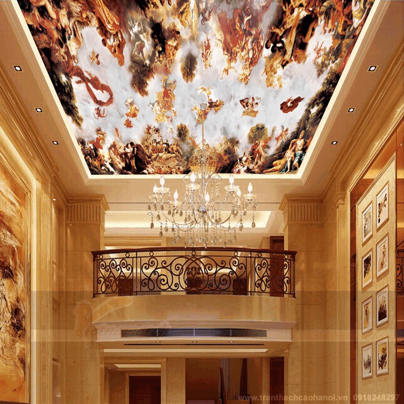 1001 mẫu trần thạch cao cổ điển đẹp 2018