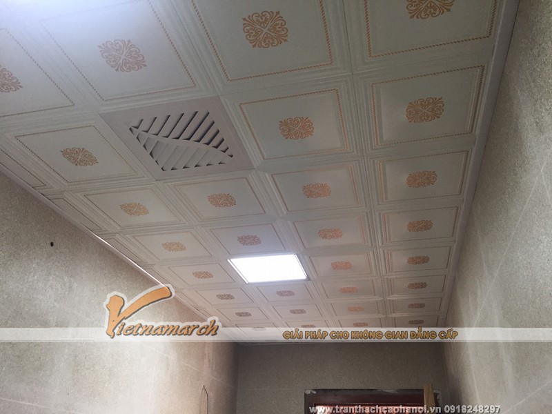 Trần nhôm trang trí và chống ẩm cho phòng tắm 2