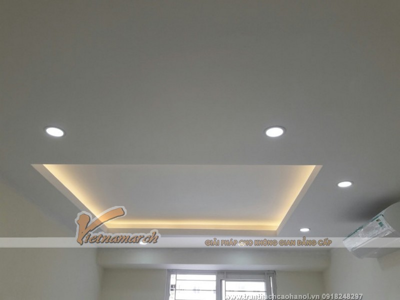 Hoàn thiện trần thạch cao cho phòng ngủ