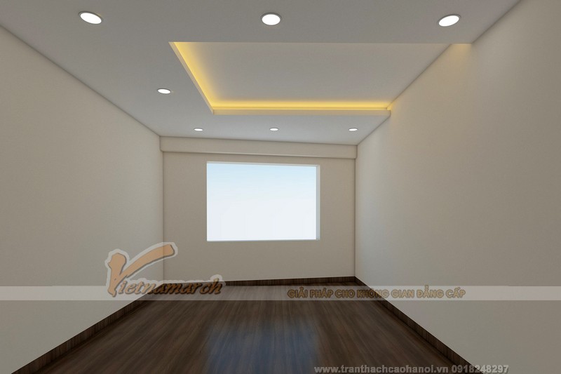 THiết kế trần nhà thạch cao đẹp