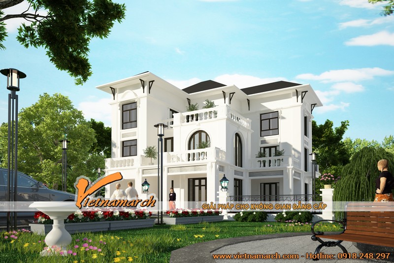 Thiết kế biệt thự tại Hải Phòng