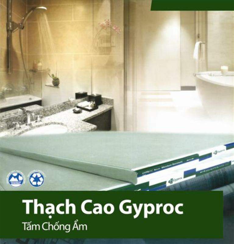 Tấm thạch cao chống ẩm Gyproc