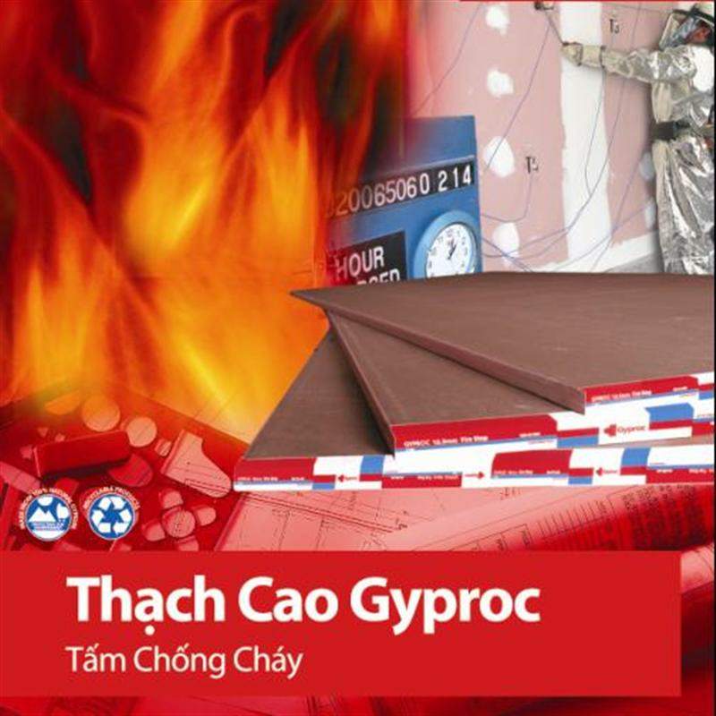 Tấm thạch cao chống cháy Gyproc