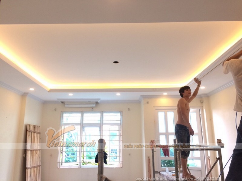 Hoàn thiện thi công trần thạch cao tại Vĩnh Phúc