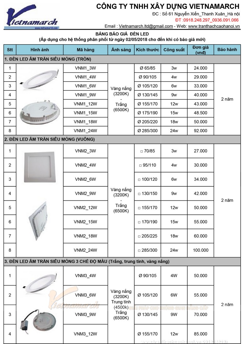 bao gia den led 2018 vietnamarch01
