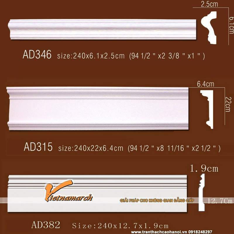 Mẫu chỉ nẹp trơn đẹp 03