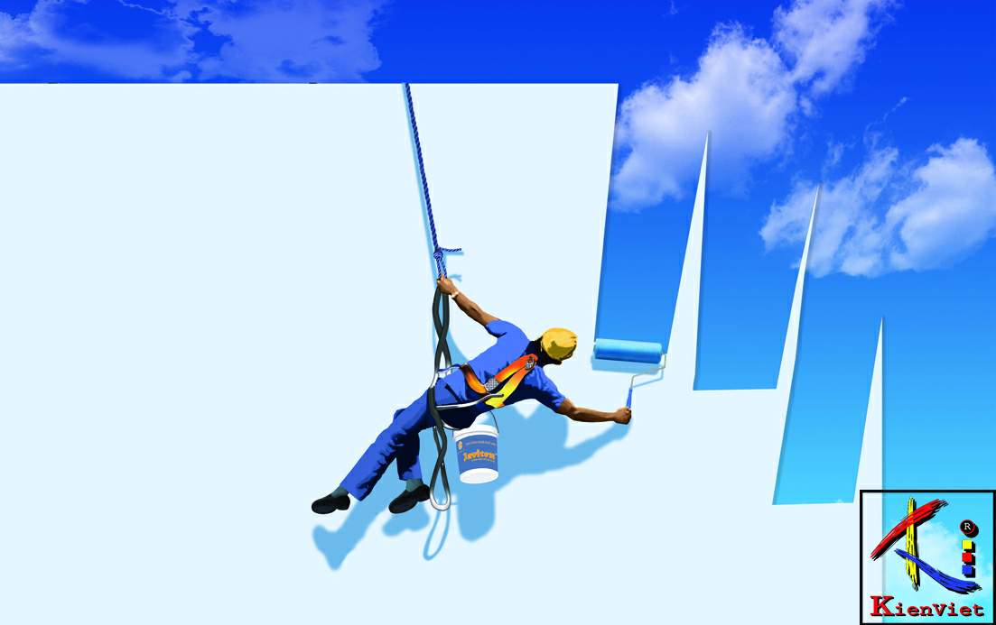 Các bước thi công sơn bả đẹp 01