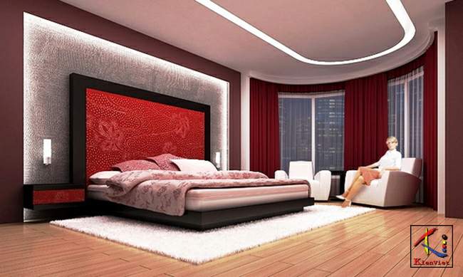Mẫu trần thạch cao phòng ngủ đẹp 13