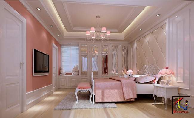 Mẫu trần thạch cao phòng ngủ đẹp 14