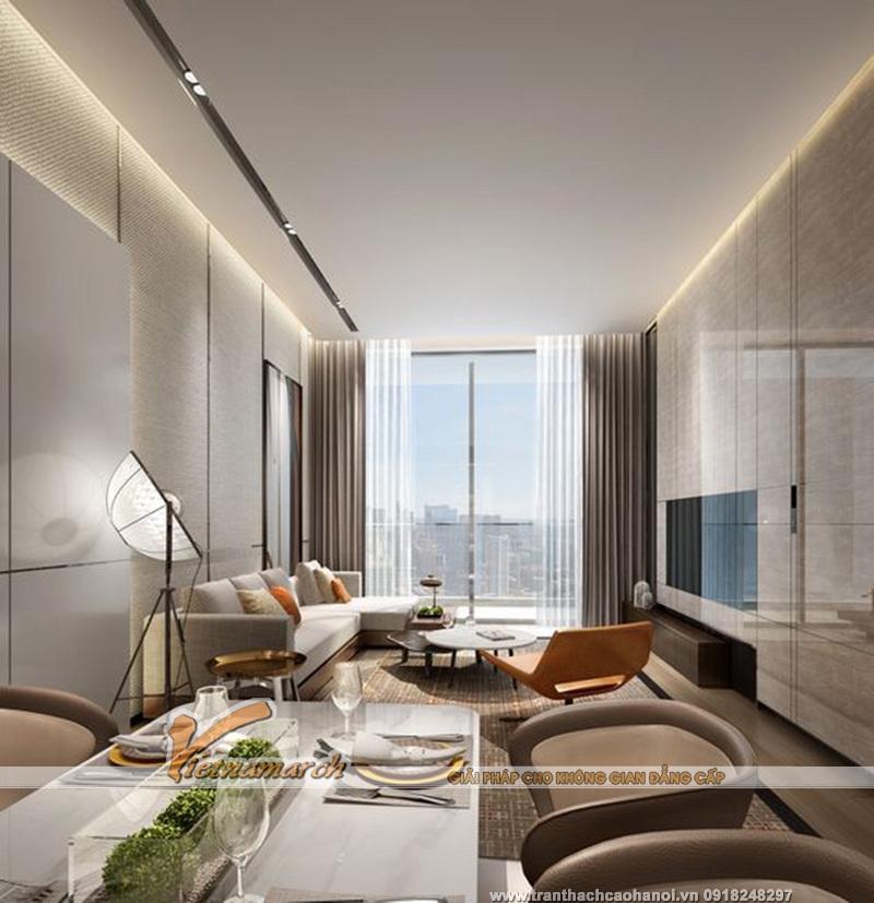Mẫu thiết kế trần thạch cao đẹp 10