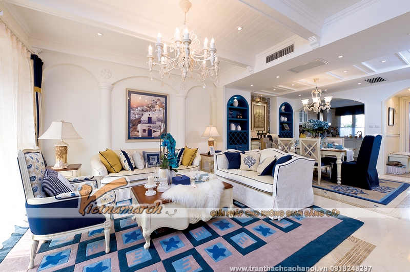 Mẫu trần thạch cao đẹp thanh lịch 08