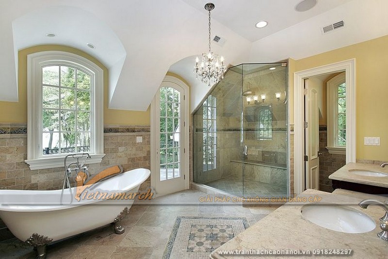 Phòng tắm cuốn hút và ấn tượng với thiết kế trần thạch cao 03 phong-tam-cuon-hut-va-an-tuong-voi-thiet-ke-tran-thach-cao02
