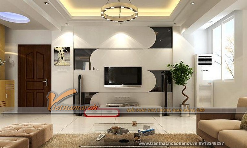 Đèn LED trang trí trần thạch cao 01