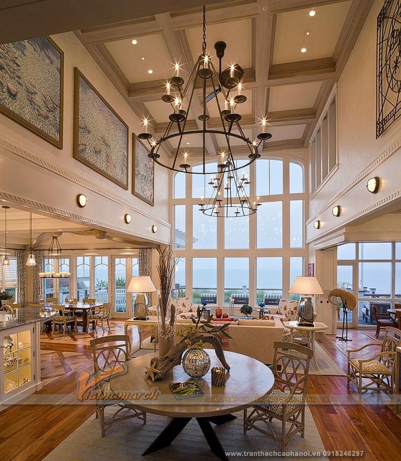 trang trí nhà đẹp với trần thạch cao 04