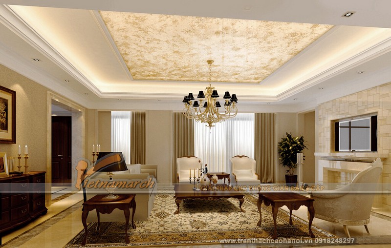 mẫu trần thạch cao đẹp 01