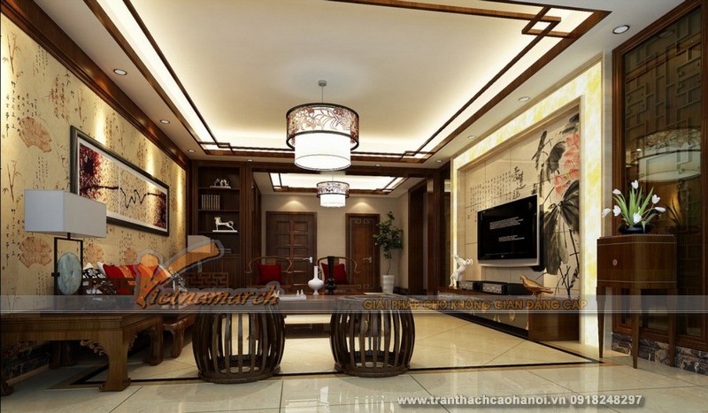 Mẫu trần thạch cao đẹp 08 Mẫu trần thạch cao đẹp 08