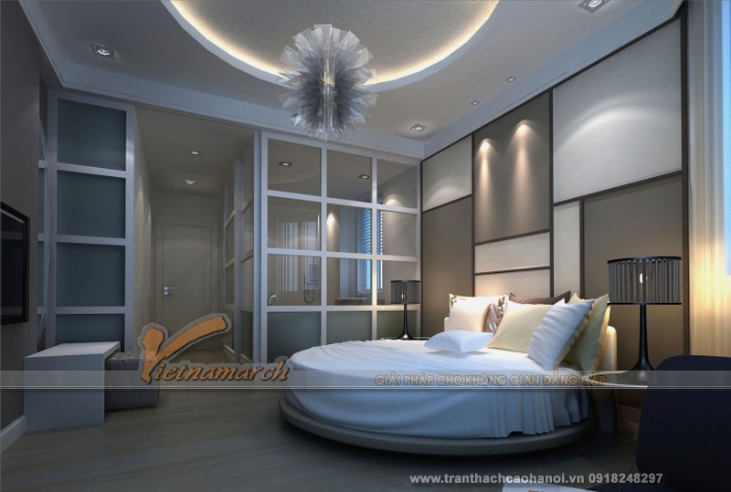 Mẫu thiết kế trần thạch cao hiện đại đẹp 12