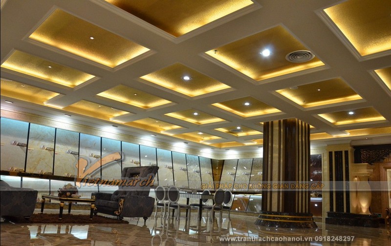 Mẫu thiết kế trần thạch cao hiện đại đẹp 13
